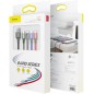 Baseus 4-in-1 USB kabel Lightning, Micro-USB - 1,2 m